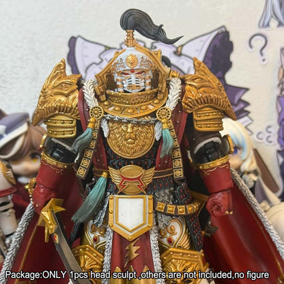 【PRE-ORDER】#A Premium Head Sculpt For joytoy warhammer 40k White Scars Primarch Figure