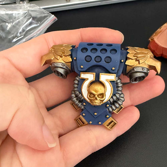 【PRE-ORDER】Premium painted Jetpack Shield Sword For joytoy warhammer 4.0 Ultramarines Figure