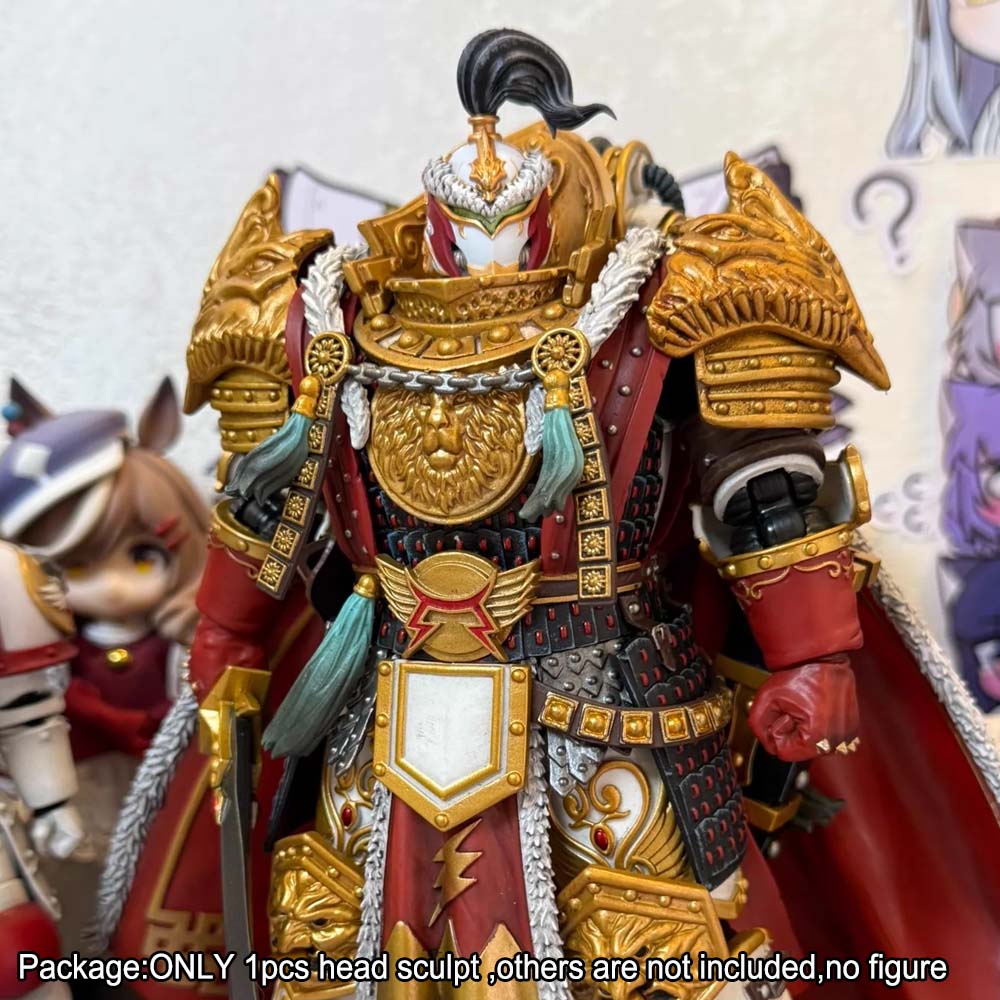 【PRE-ORDER】#B Premium Head Sculpt For joytoy warhammer 40k White Scars Primarch Figure
