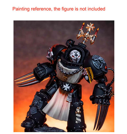 【PRE-ORDER】NEW Unpainted Parts Kits For Joytoy war hammer Black Templar 4.0 Figure Body