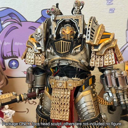 【PRE-ORDER】NEW Premium Painted Man Head Sculpt For Joytoy Warhammer Perturabo Acion Figure