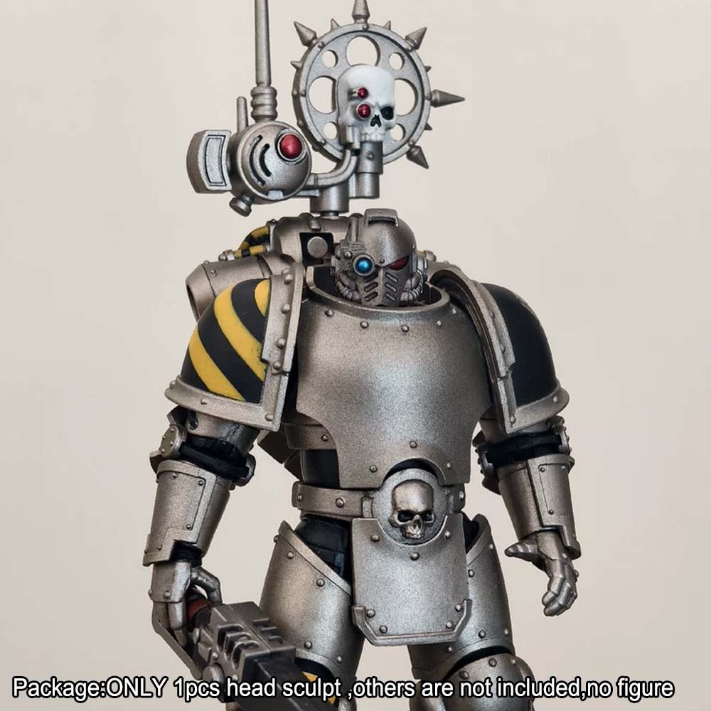 【PRE-ORDER】 Premium Painted Man Head Sculpt For Joytoy Iron Warriors Action Figure
