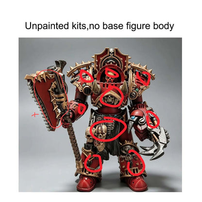 【PRE-ORDER】Unpainted Kits For Joytoy warhammer Tartaros Terminators 4.0 Figure Body