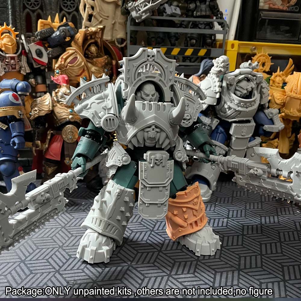 【PRE-ORDER】#C Unpainted Kits For Joytoy warhammer Tartaros Terminators Figure Body