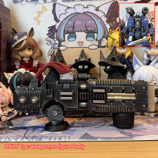 【PRE-ORDER】#B Premium Big Gun Weapon Model For JoyToy Warhammer 40k Ultramarines Dreadnought