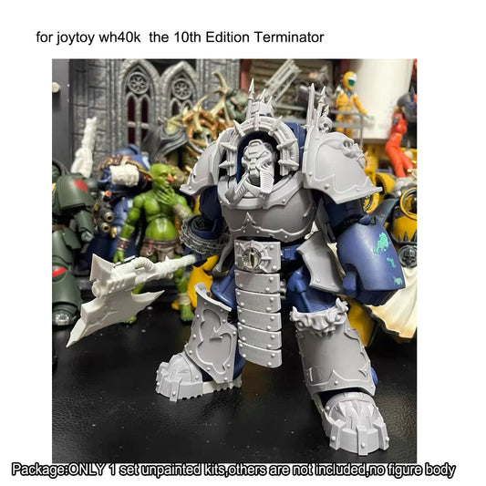 【PRE-ORDER】Unpainted Resin Kits For JoyToy WH40K Chaos 10th Edition Terminators