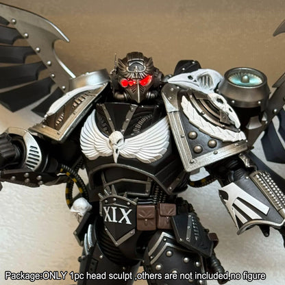 【PRE-ORDER】Premium Painted Man Helmet Figure Head Sculpt For joytoy Warhammer 40k Figure Primarch of the XIX Legion