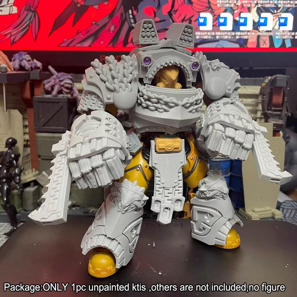 【PRE-ORDER】#B Unpainted Resin Kits For JoyToy WH40K Cataphractii Terminators Figure