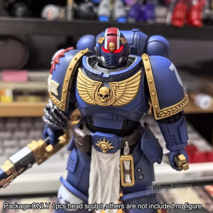 【PRE-ORDER】Premium Painted Light Eyes Up Titus Head Sculpt For Joytoy Warhammer 40k Figure