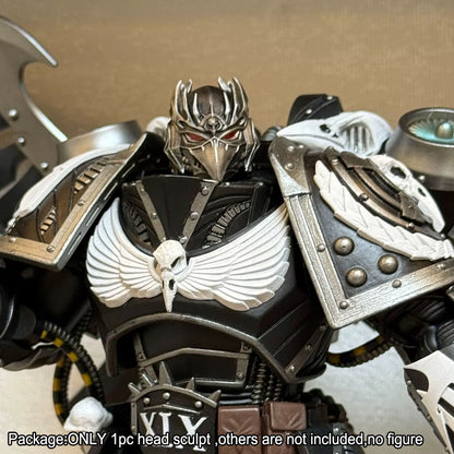 【PRE-ORDER】Premium Painted Head Sculpt For Joytoy 40K Corvus Corax Primarch of the XIX Legion Raven Guard