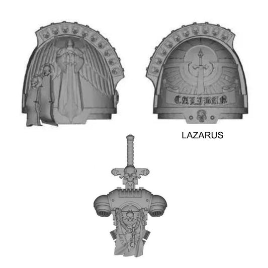 【PRE-ORDER】Custom Unpainted Parts Kits For Joytoy war hammer Dark Angel 3.0 Figure Body