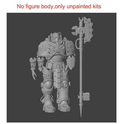 【PRE-ORDER】Unpainted Parts Kits For Joytoy Warhammer 4.0 figure body Iron Hands Techmarine