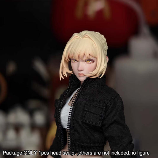 【PRE-ORDER】Premium 1/12 Beauty saber Altria Head Sculpt Model For 6" Romankey Figure